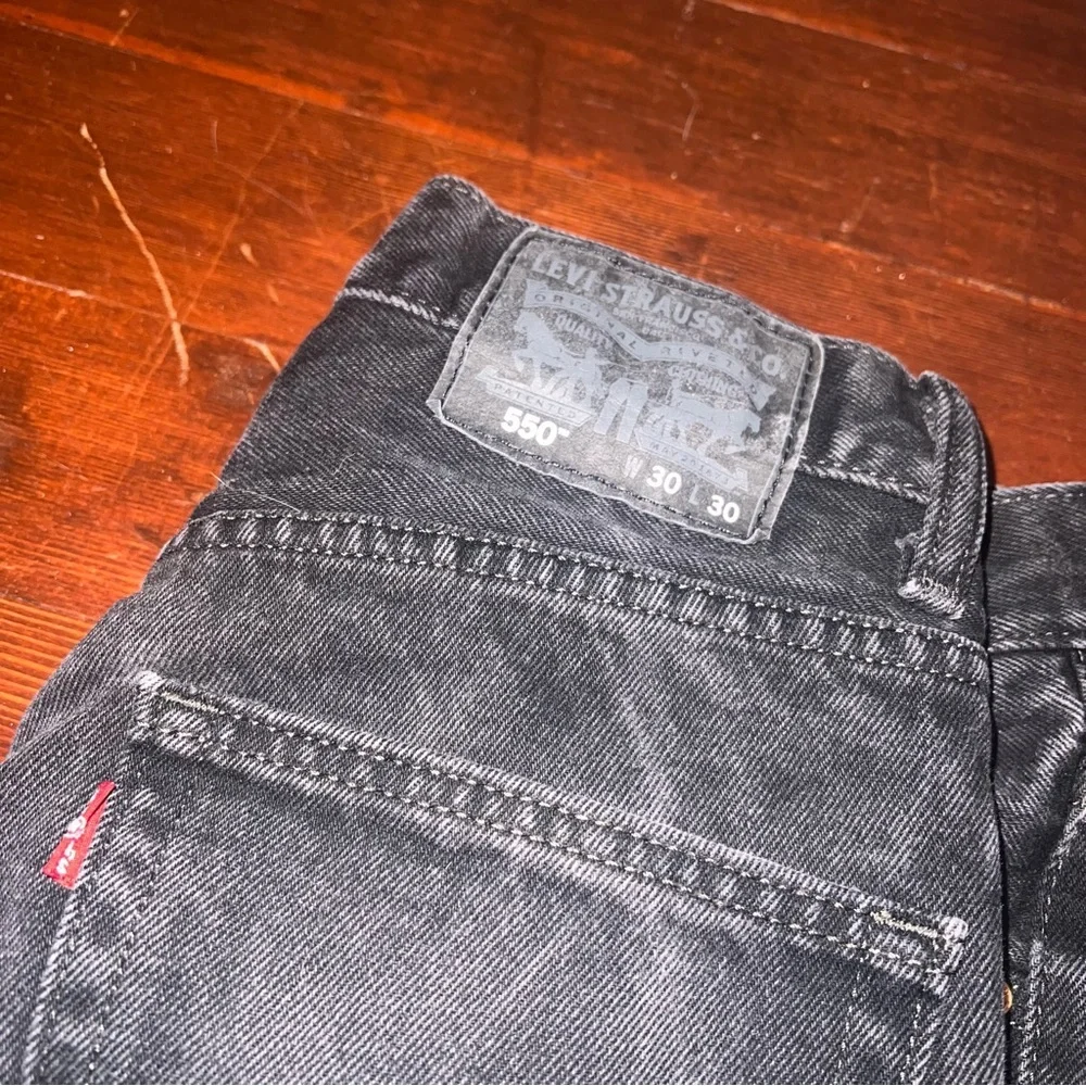 Levi 550 Black Men’s Jeans Size W30 L30